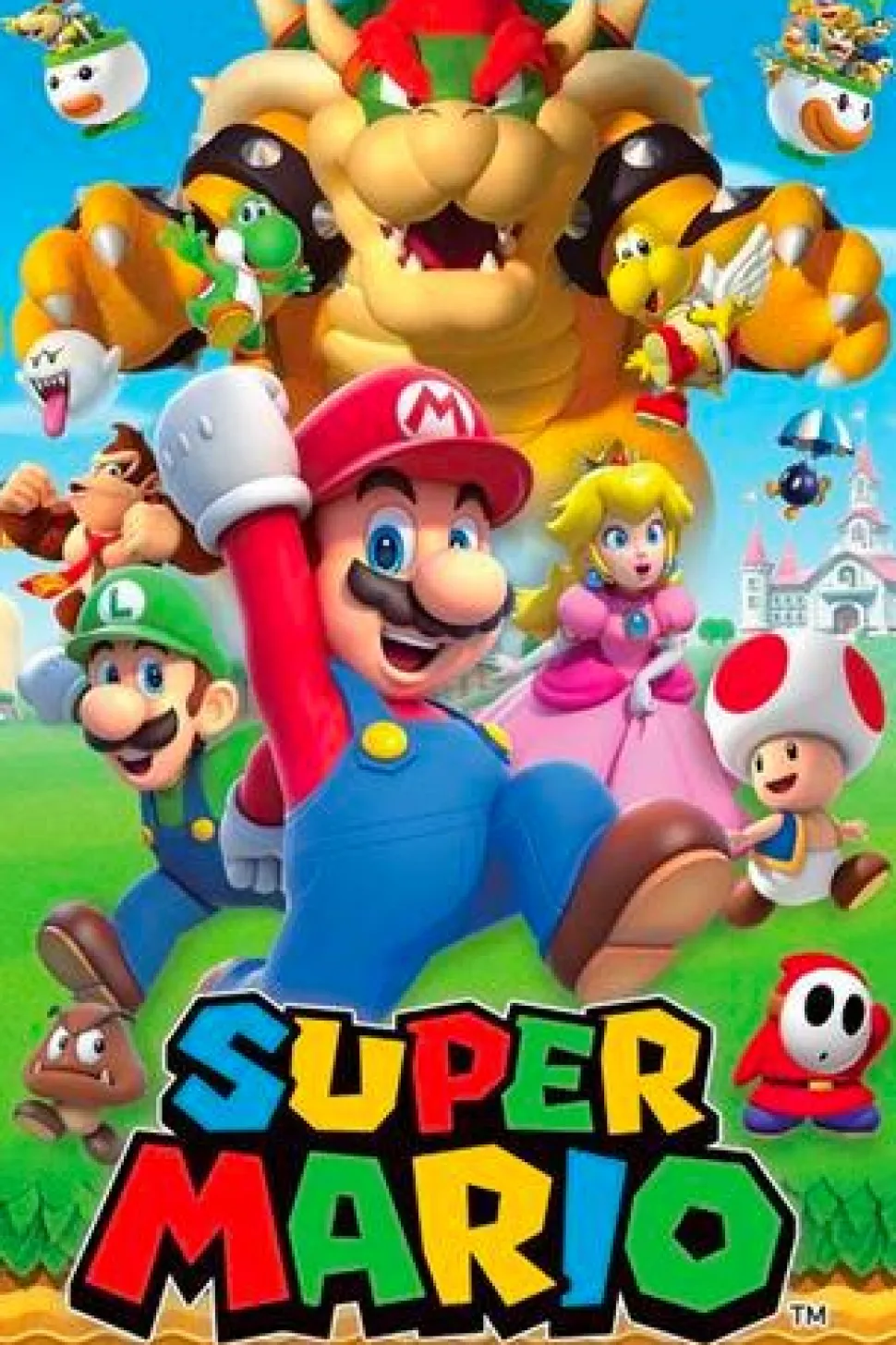 Super Mario - Bowser Poster (2001)