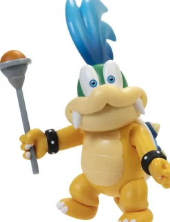Super Mario - Larry with Magic Wand World of Nintendo 4" Scale Action Figure (Wave 41)
