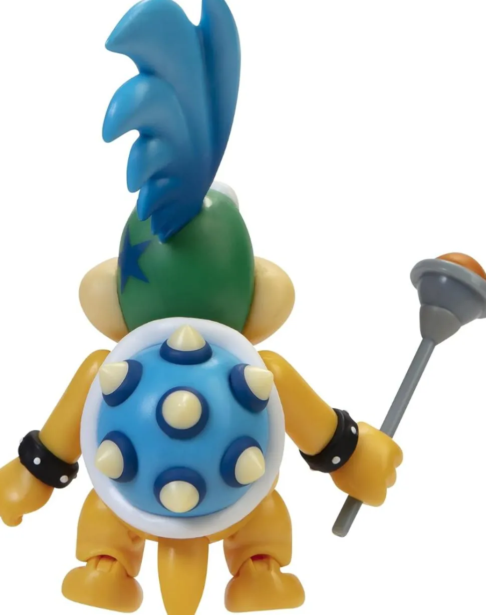 Super Mario - Larry with Magic Wand World of Nintendo 4" Scale Action Figure (Wave 41)