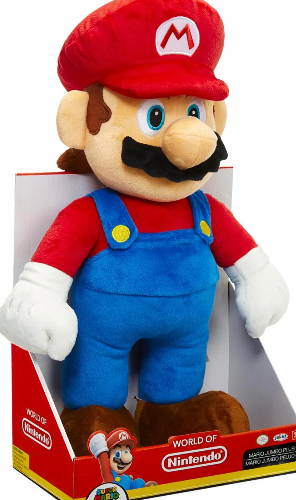 Super Mario - Mario World of Nintendo 20” Jumbo Plush