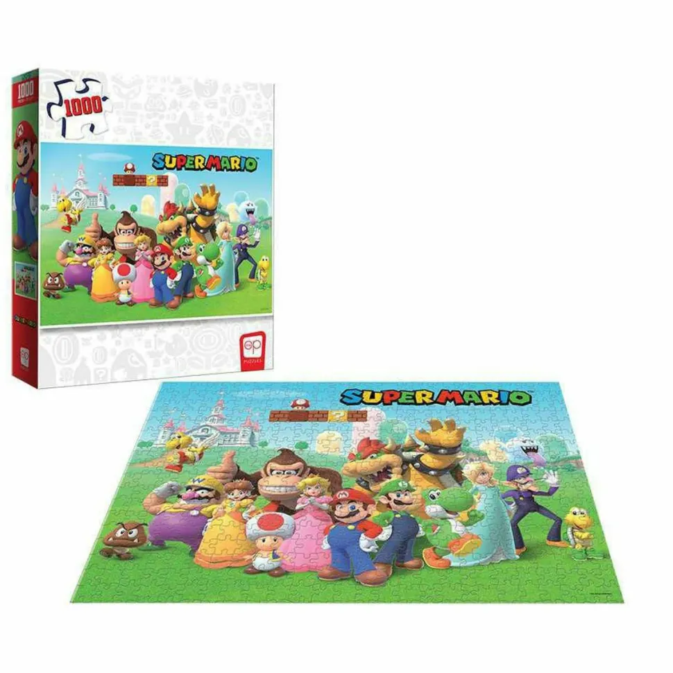 Super Mario - Mushroom Kingdom 1000 Piece Jigsaw Puzzle