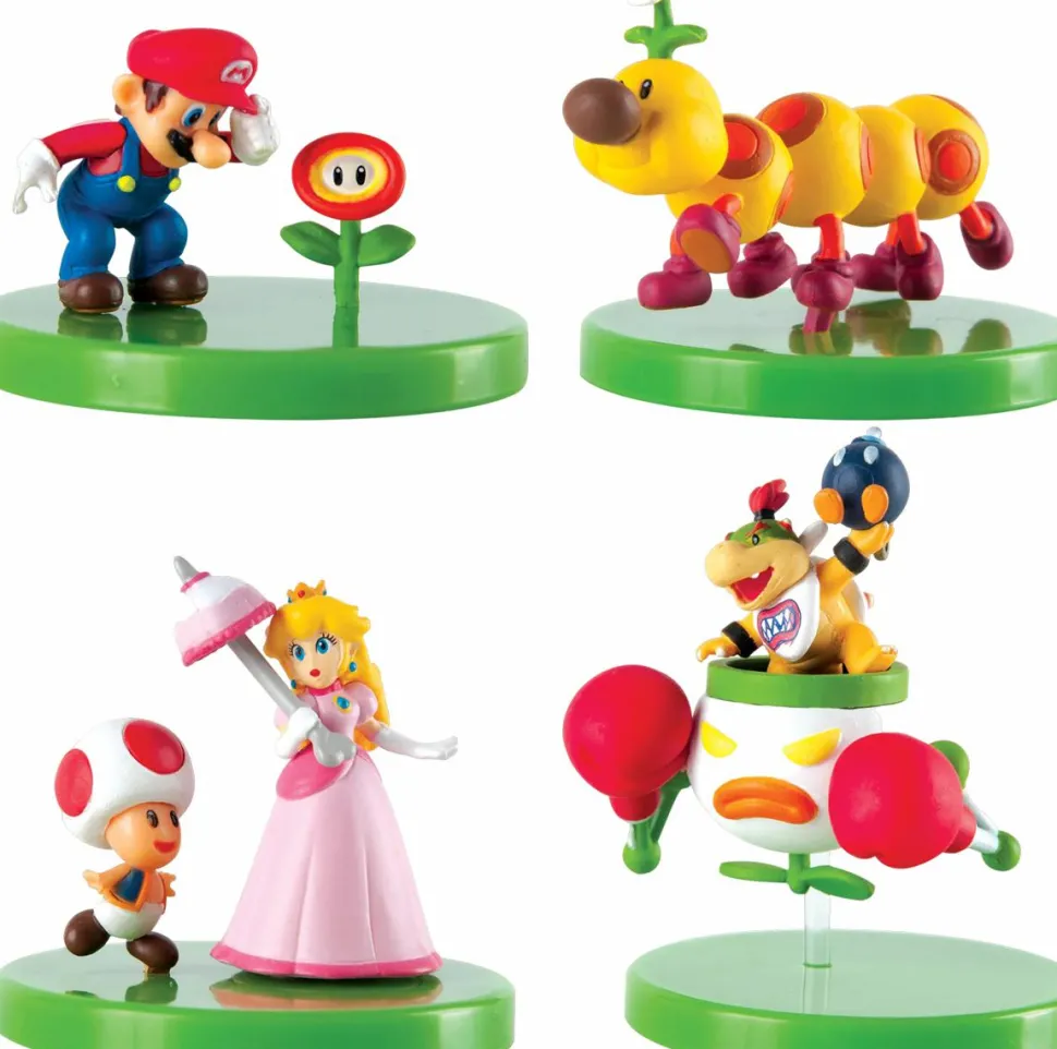 Super Mario - Super Mario Buildable 2" Vinyl Figure Blind Box Capsule (Single Unit)