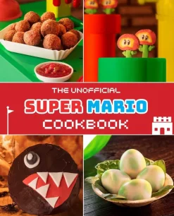 Super Mario - The Unofficial Super Mario Cookbook Hardcover Book