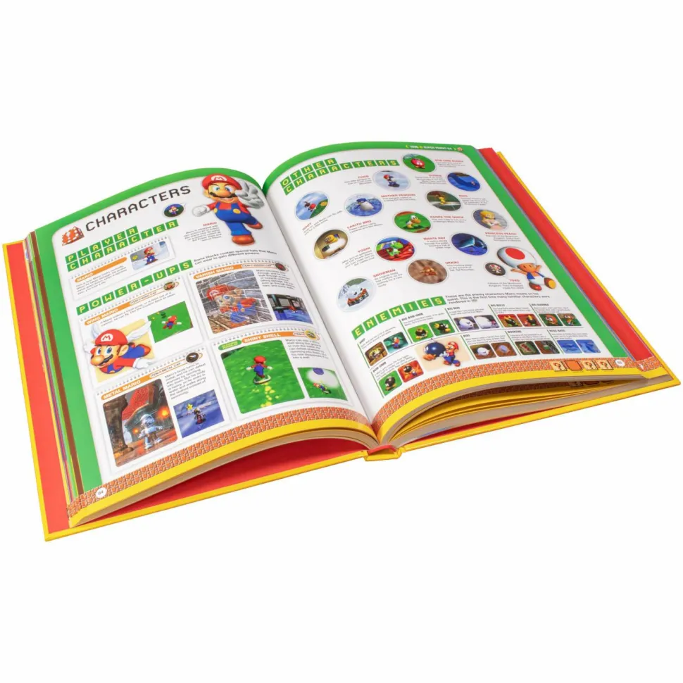 Super Mario Bros. - Super Mario Encyclopedia Hardcover Book
