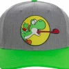 Super Mario Bros - Yoshi Pre-Curved Snapback Hat