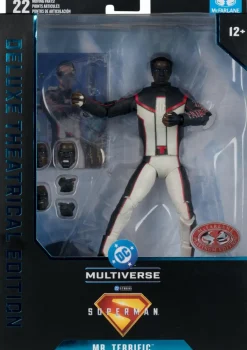 Superman (2025) - Mr. Terrific Deluxe Theatrical Edition Red Platinum Edition 7" Scale Action Figure