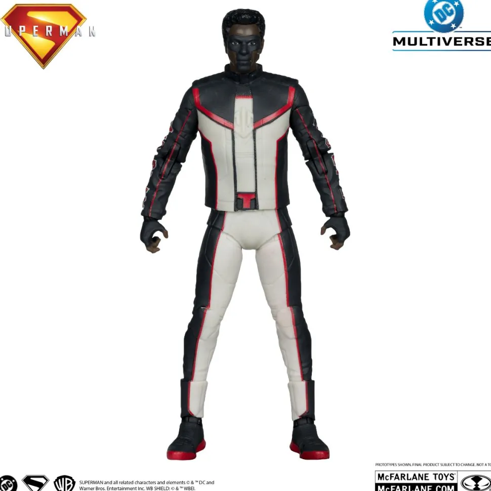 Superman (2025) - Mr. Terrific Deluxe Theatrical Edition Red Platinum Edition 7" Scale Action Figure
