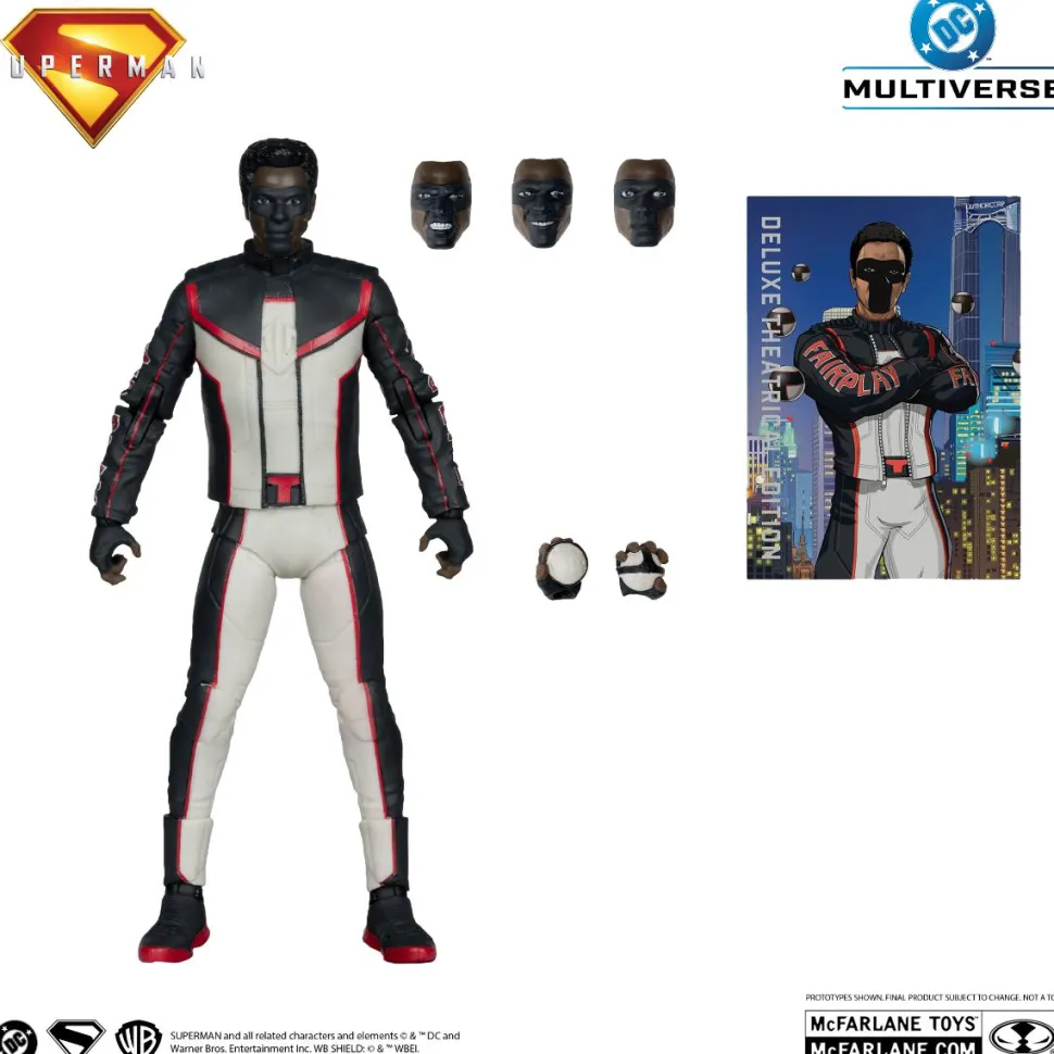 Superman (2025) - Mr. Terrific Deluxe Theatrical Edition Red Platinum Edition 7" Scale Action Figure