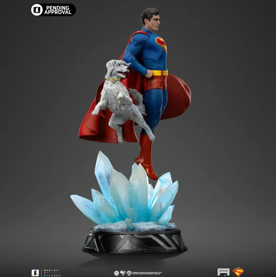 Superman (2025) - Superman & Krypto 1/10th Scale Statue