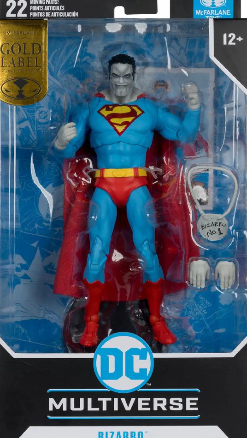 Superman - Bizzaro (DC Classic) DC Multiverse Gold Label 7" Scale Action Figure