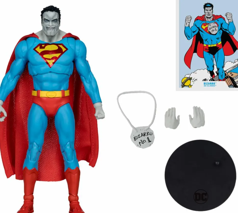 Superman - Bizzaro (DC Classic) DC Multiverse Gold Label 7" Scale Action Figure