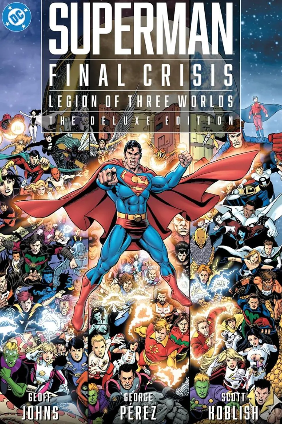 Superman - Final Crisis: Legion of Three Worlds: The Deluxe Edition Hardcover Book