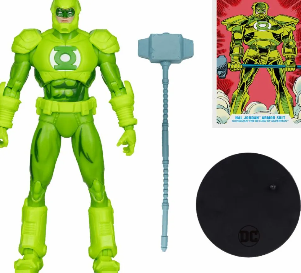 Superman - Hal Jordan Armor Suit (Return of Superman) DC Multiverse 7" Scale Action Figure