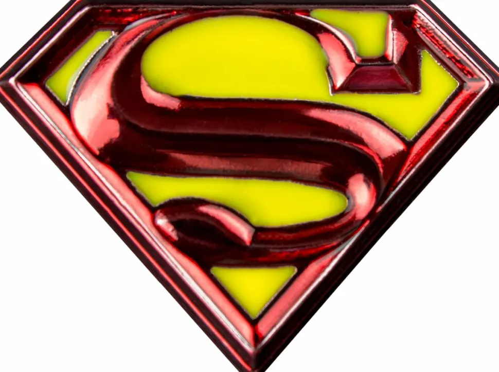 Superman - Logo Colour Enamel Lapel Pin