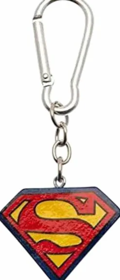 Superman - Logo 3D Resin Keychain