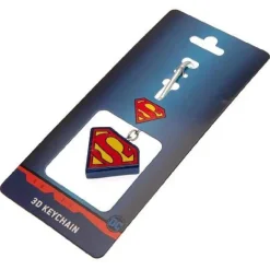 Superman - Logo 3D Resin Keychain