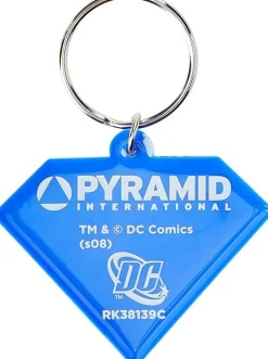 Superman - Logo Rubber Keychain