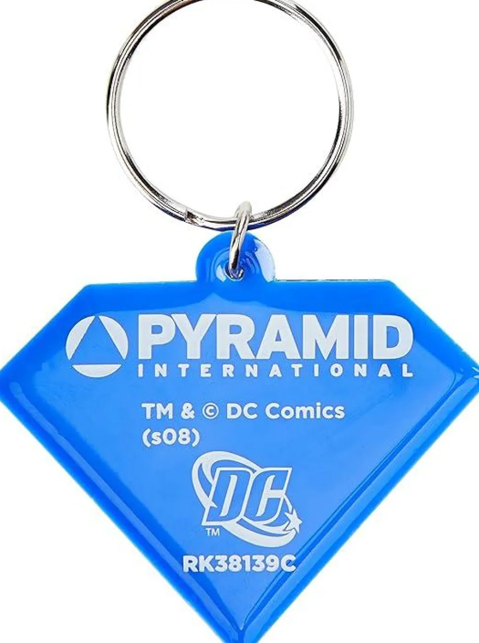 Superman - Logo Rubber Keychain
