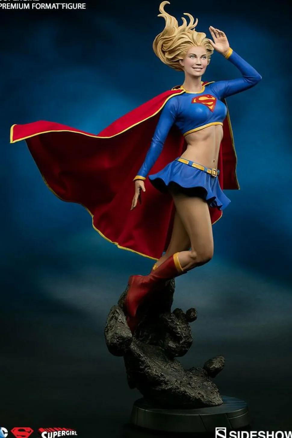 Superman - Supergirl Premium Format Statue