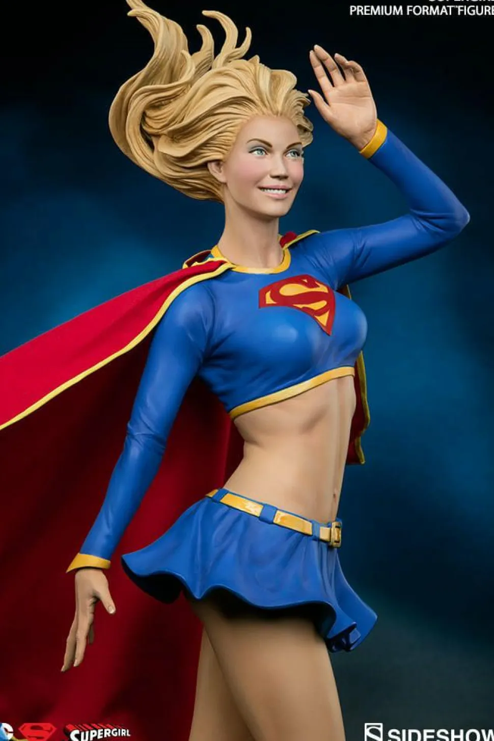 Superman - Supergirl Premium Format Statue