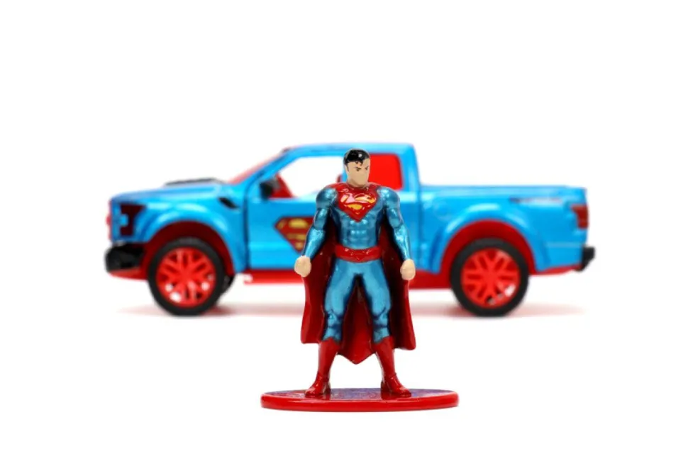 Superman - Superman & 2017 Ford F-150 Raptor Hollywood Rides 1/32 Scale Die-Cast Vehicle Replica