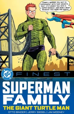 Superman - Superman Family: The Giant Turtle Man DC Finest 1960-1961 Trade Paperback Book