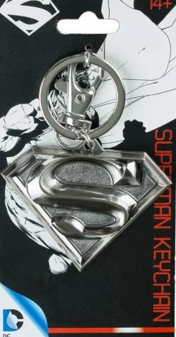 Superman - Superman Logo Pewter Keychain