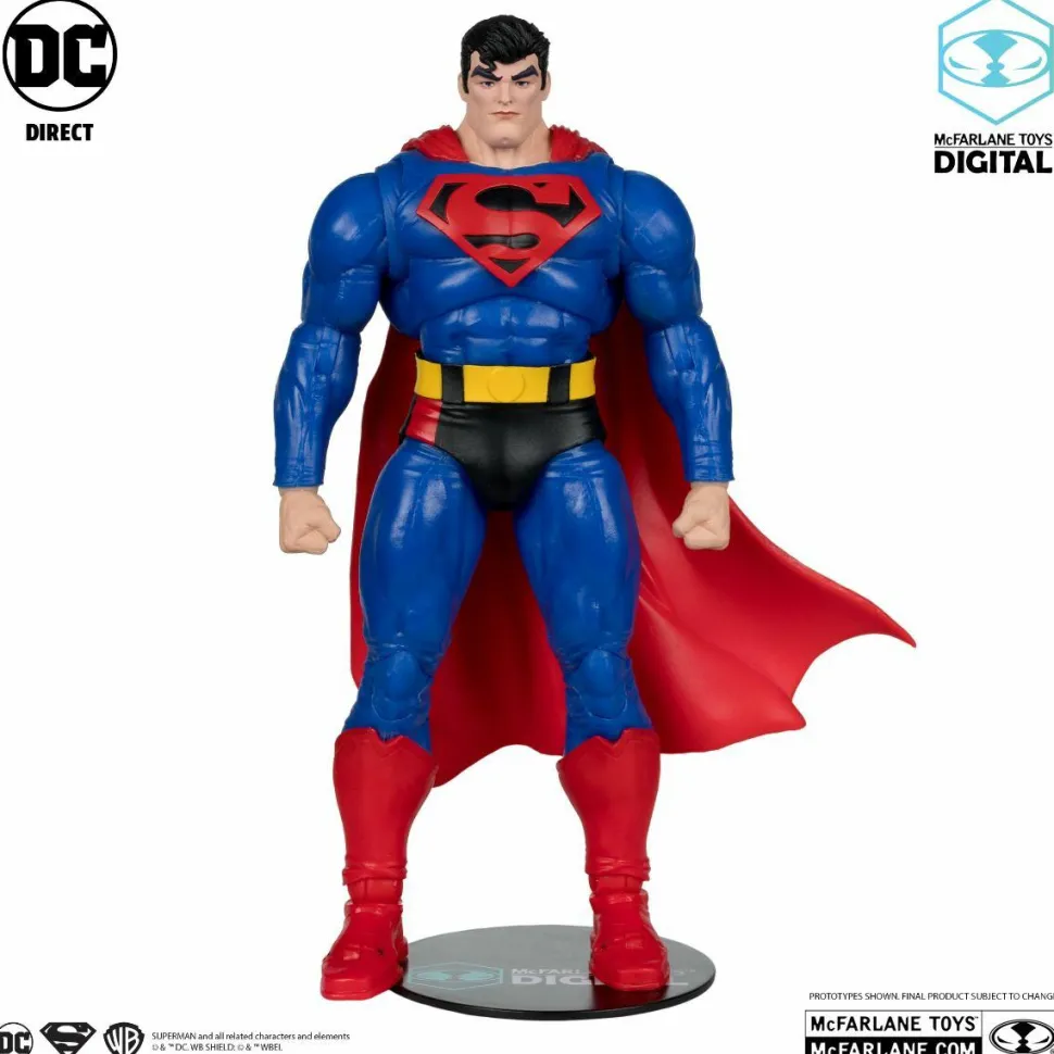 Superman - Superman (Our Worlds At War) DC Multiverse Mcfarlane Toys Digital 7" Scale Action Figure