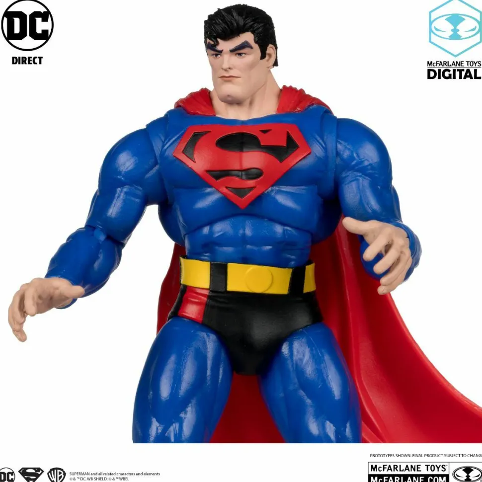 Superman - Superman (Our Worlds At War) DC Multiverse Mcfarlane Toys Digital 7" Scale Action Figure