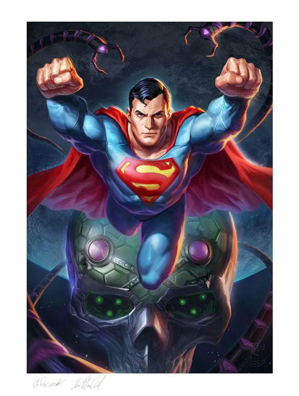 Superman - Superman Premium Art Print by Alex Pascenko & Ian MacDonald