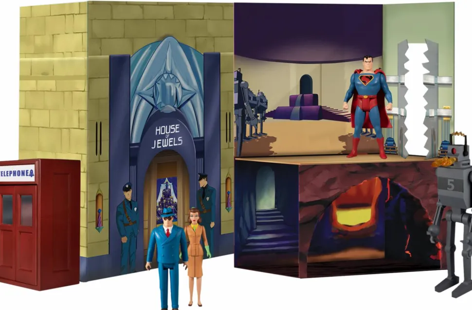 Superman - Superman: The Mechanical Monsters (1941) Deluxe 5-Points 3.75” Action Figure 4-Pack