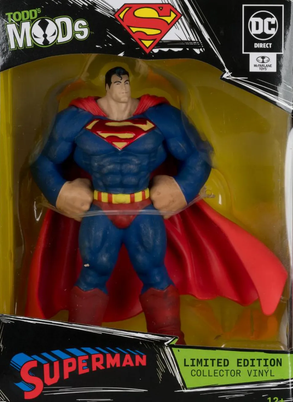 Superman - Superman Todd's Mods Collector Vinyl 4.5" Scale PVC Posed Figure