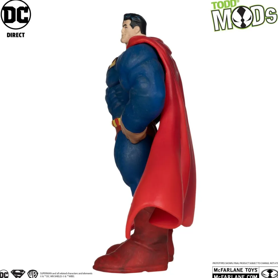 Superman - Superman Todd's Mods Collector Vinyl 4.5" Scale PVC Posed Figure