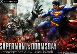 Superman - Superman vs Doomsday 1/3 Scale Diorama Statue