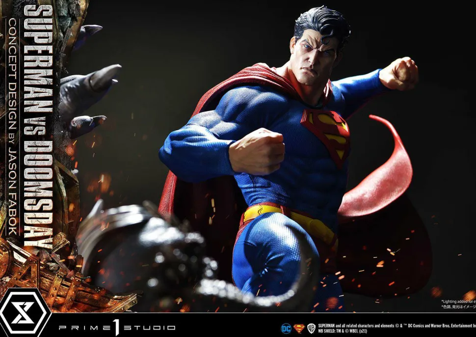 Superman - Superman vs Doomsday 1/3 Scale Diorama Statue