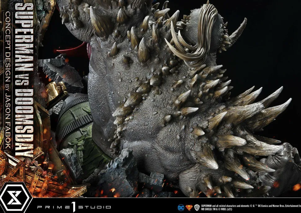 Superman - Superman vs Doomsday 1/3 Scale Diorama Statue