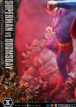 Superman - Superman vs Doomsday 1/3 Scale Diorama Statue