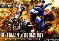 Superman - Superman vs Doomsday Deluxe 1/3 Scale Diorama Statue