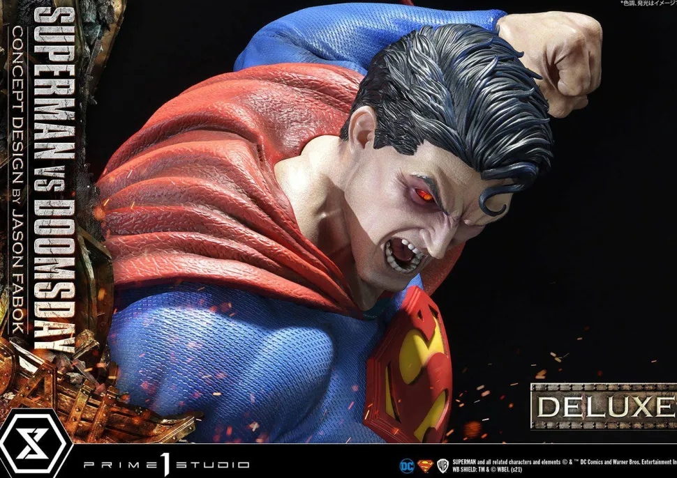 Superman - Superman vs Doomsday Deluxe 1/3 Scale Diorama Statue