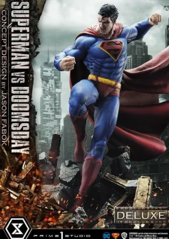 Superman - Superman vs Doomsday Deluxe 1/3 Scale Diorama Statue