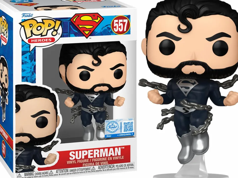 Superman: Lois & Clark - Superman (Black Suit) Pop! Vinyl Figure