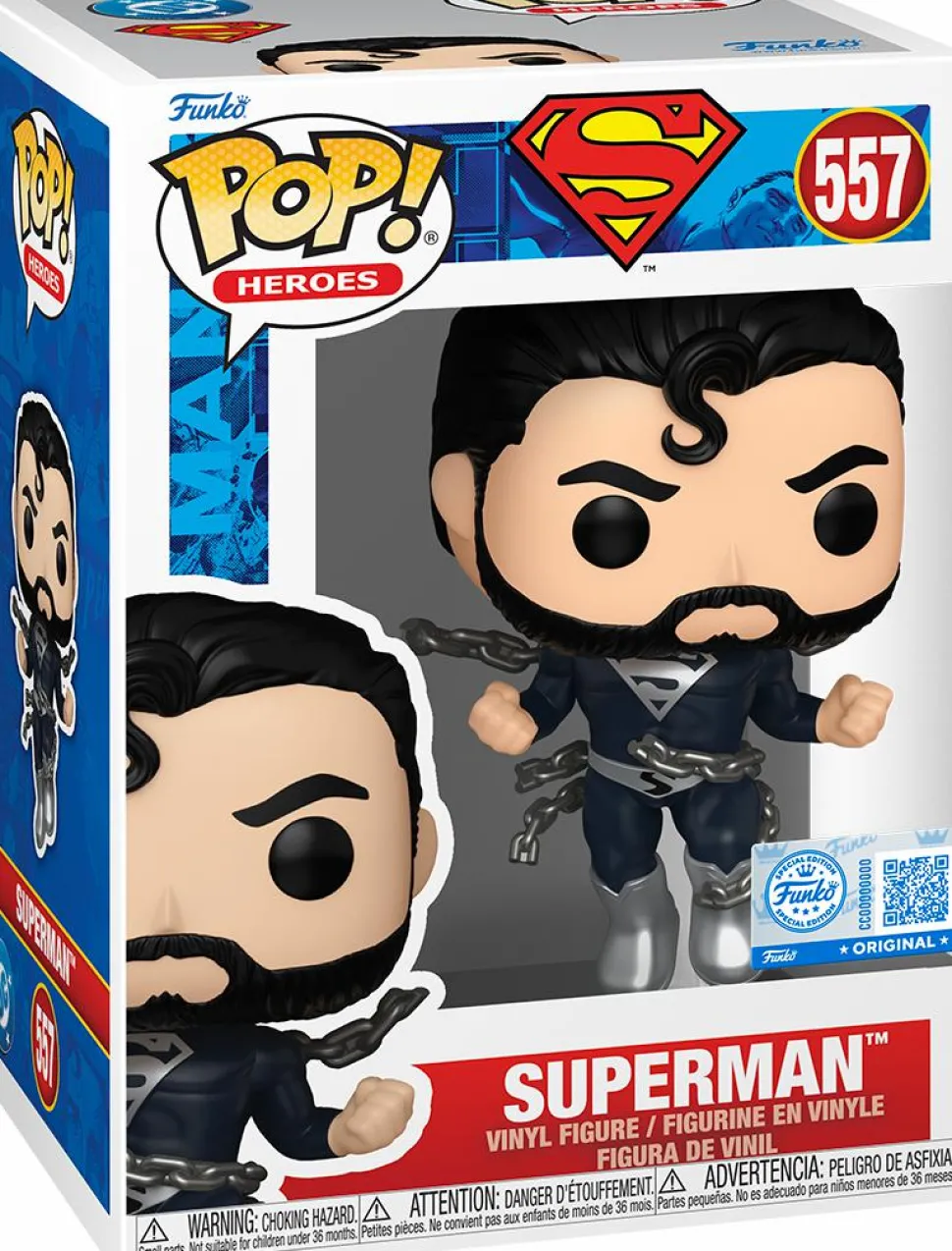 Superman: Lois & Clark - Superman (Black Suit) Pop! Vinyl Figure