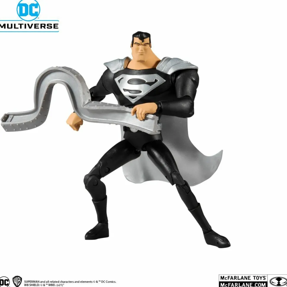 Superman: The Animated Series - Superman Black Suit Variant DC Multiverse 7” Scale Action Figure