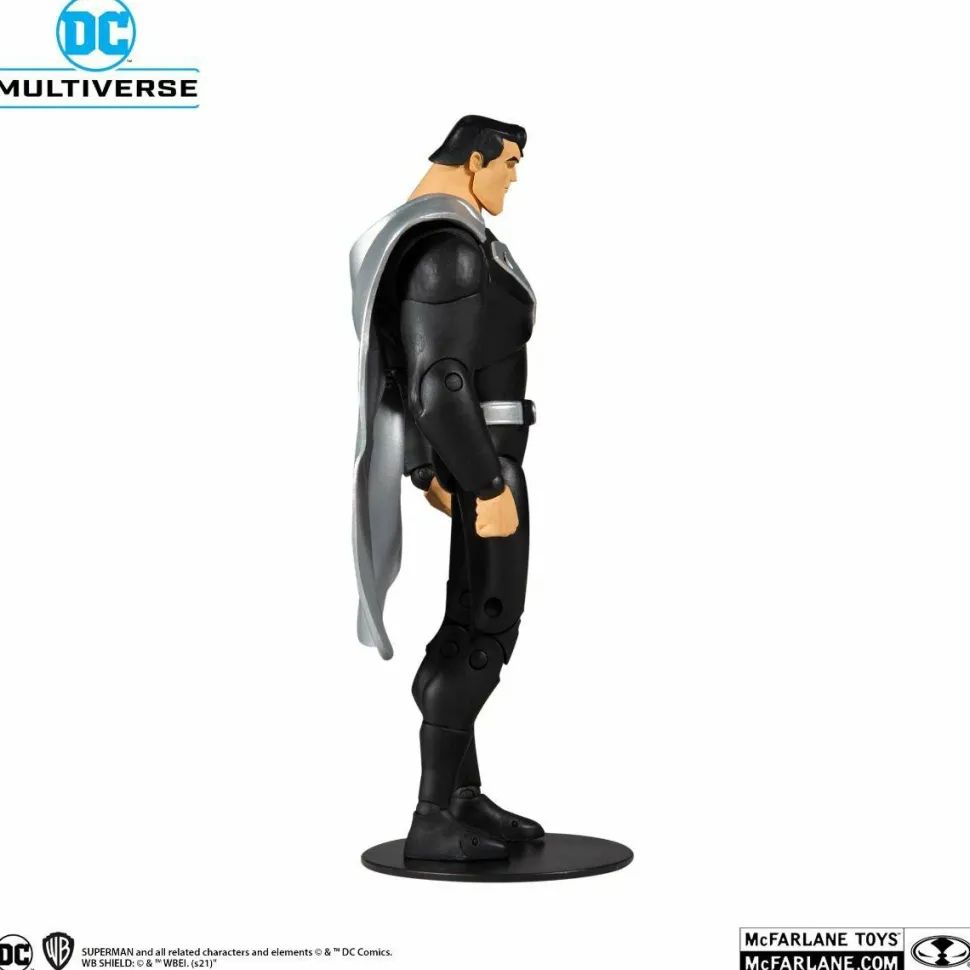 Superman: The Animated Series - Superman Black Suit Variant DC Multiverse 7” Scale Action Figure