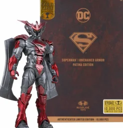 Superman: Unchained - Superman Energised Armour (Patina Edition) DC Multiverse Gold Label Limited Edition 7" Scale Action Figure