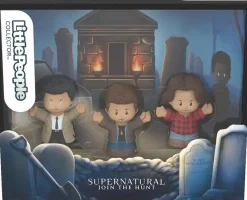 Supernatural - Dean, Sam, and Castiel Fisher-Price Little People Collector Figure 3-Pack