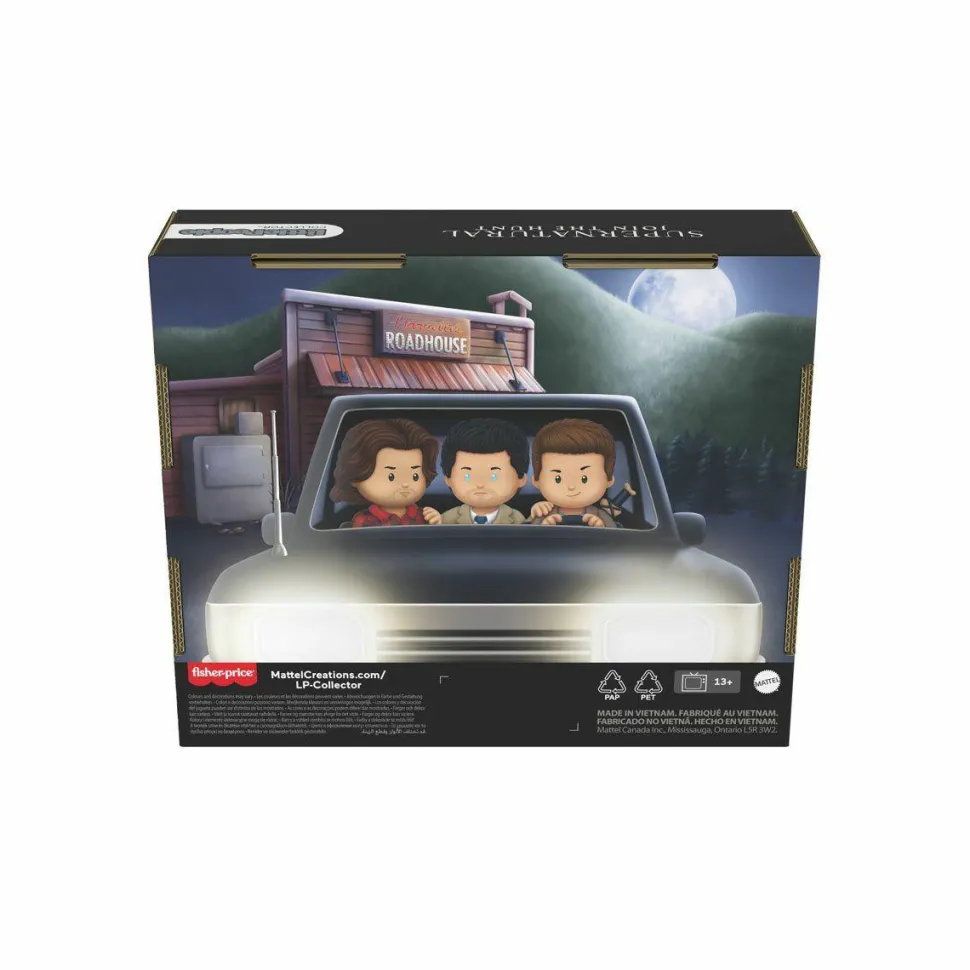 Supernatural - Dean, Sam, and Castiel Fisher-Price Little People Collector Figure 3-Pack