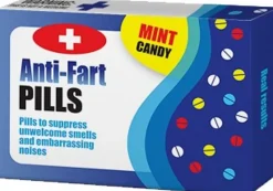 Sweet First Aid Mints - Anti-Fart Pills Mint Candy Blister Pack