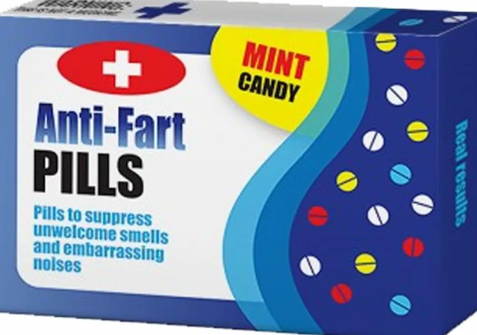Sweet First Aid Mints - Anti-Fart Pills Mint Candy Blister Pack