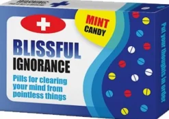 Sweet First Aid Mints - Blissful Ignorance Mint Candy Blister Pack